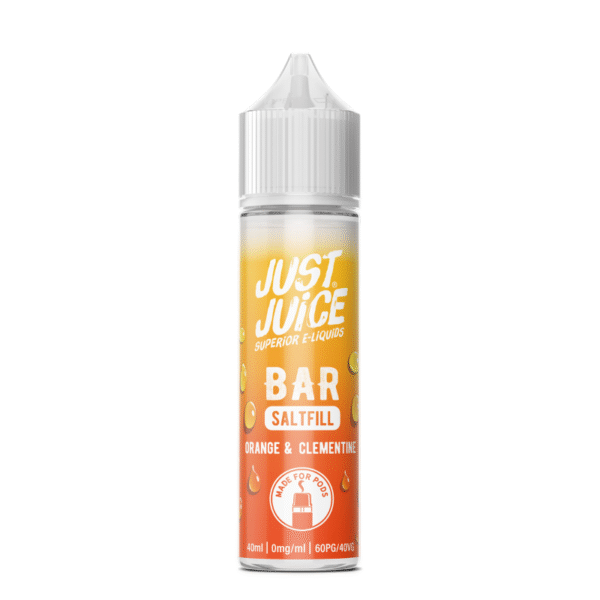 Just Juice – Orange & Clémentine Bar Saltfill 40 ml