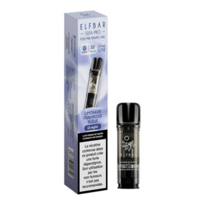 PACK DE 2 PODS LIMONADE FRAMBOISE BLEUE ELFA PRO 2ML 10MG