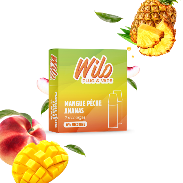 Recharges WILO - Mangue Pêche Ananas