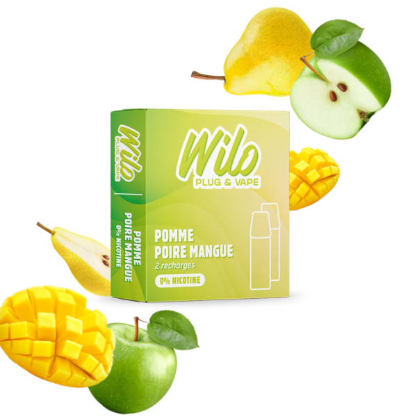 Recharges WILO - Pomme Poire Mangue