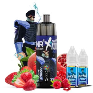 Shisha Plus 28K 20mg - JNR X FIGHTER FUEL BLUE SHIGERI